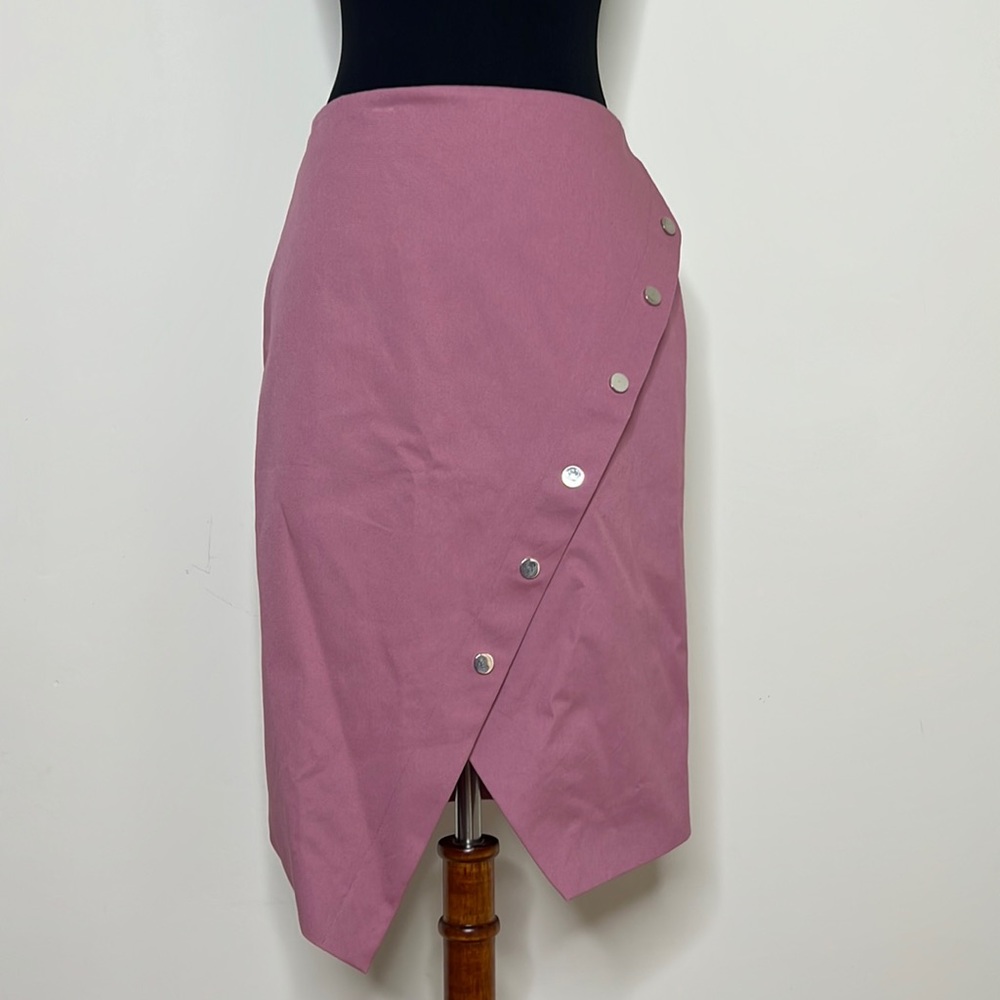 REBECCA MINKOFF Maeve Front Button Camilla Skirt S